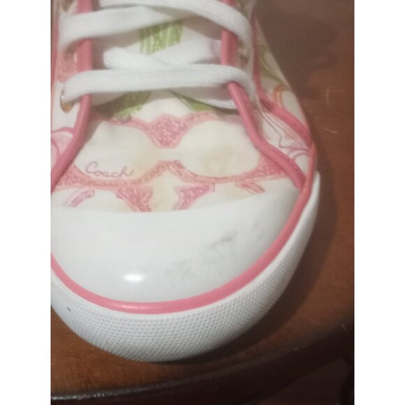 Women's COACH Barrett Multicolor Sneakers Size 11 B Phenomenal Condition! - Picture 8 of 16